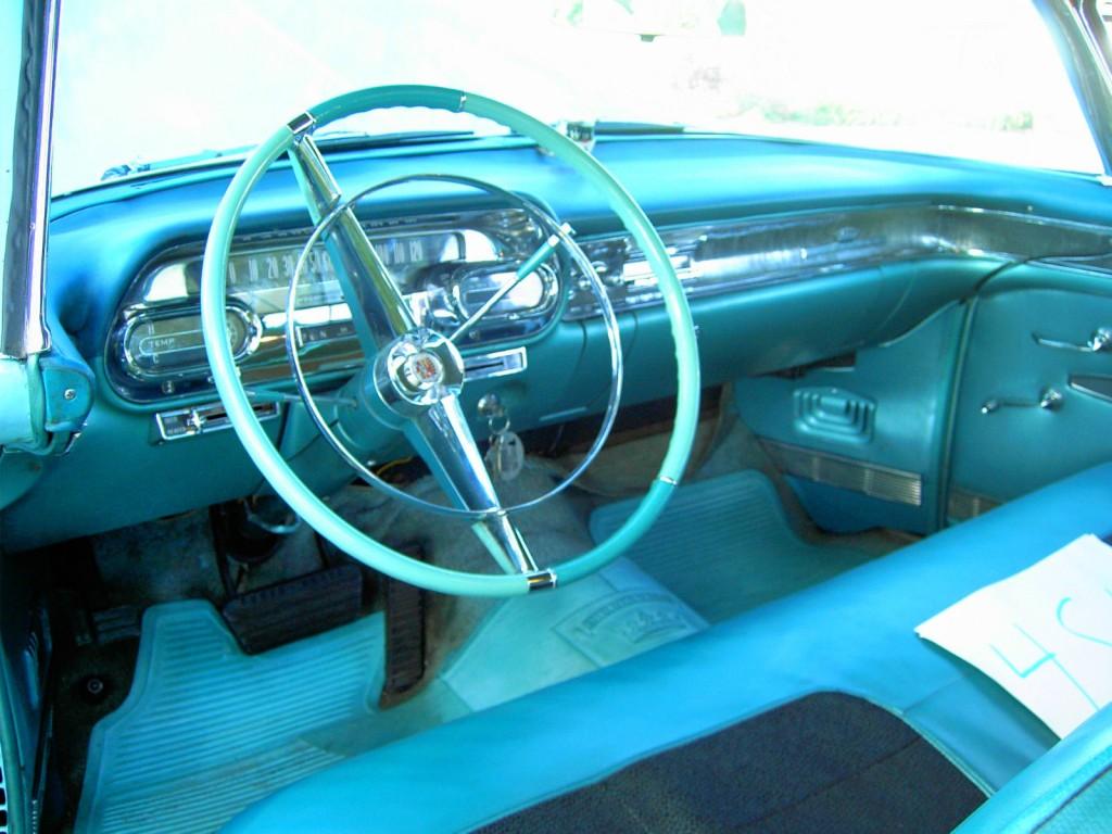 1958 Cadillac Coupe DeVille in Turquoise and Peacock
