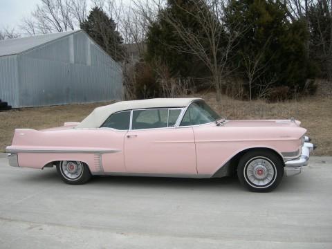 1957 Cadillac Pink Convertible for sale