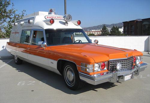 1974 Cadillac Ambulance Miller Meteor Hightop