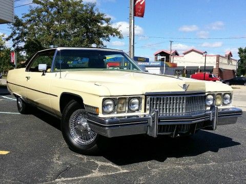 1973 Cadillac Coupe Deville for sale