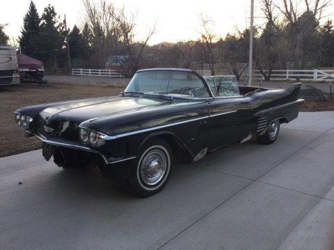 needs work 1958 Cadillac Series 62 Convertible for sale