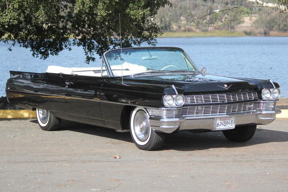 restored 1964 Cadillac Deville convertible