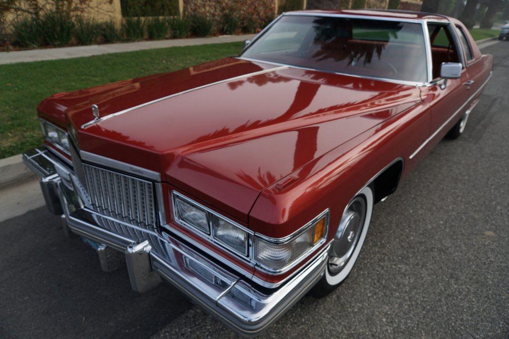 STUNNING 1975 Cadillac Deville