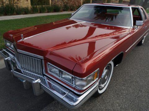 STUNNING 1975 Cadillac Deville for sale