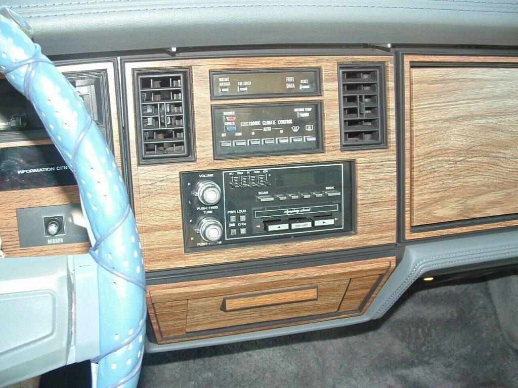 1985 Cadillac Seville Roadster package
