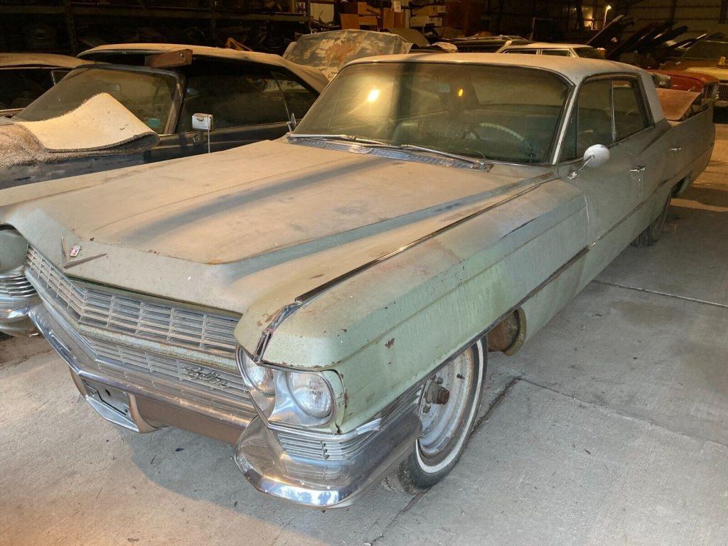 1964 Cadillac needs restoration