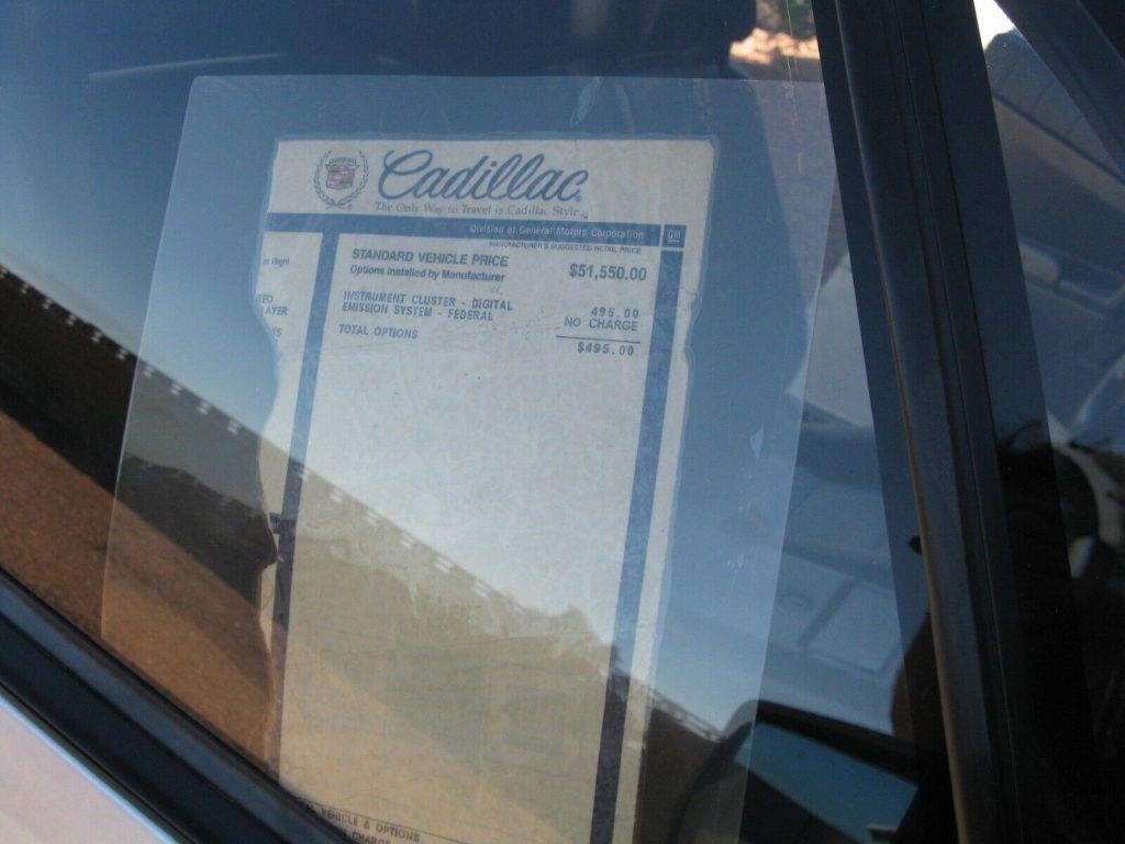 1990 Cadillac Allante Convertible Stunning Garaged