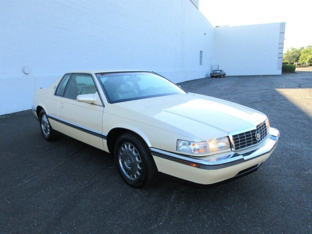 1993 Cadillac Eldorado Pearl White Loaded 1 Owner Super Clean Must See & Drive