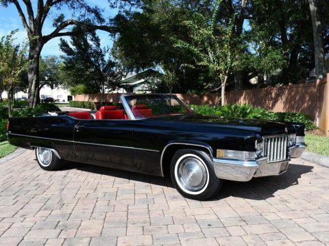 1970 Cadillac Deville Convertible A/C Leather Stunning!! for sale