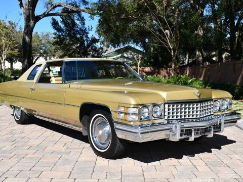 1974 Cadillac Coupe Deville 52513 Miles for sale