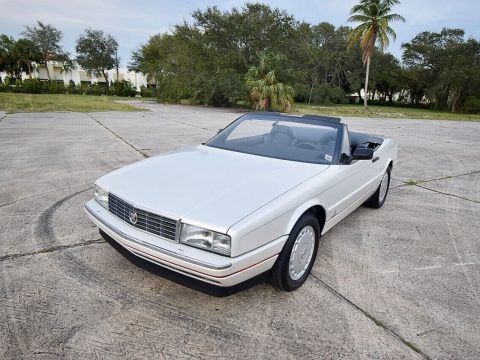 1991 Cadillac Allante Convertible 19k Miles Pearl White for sale