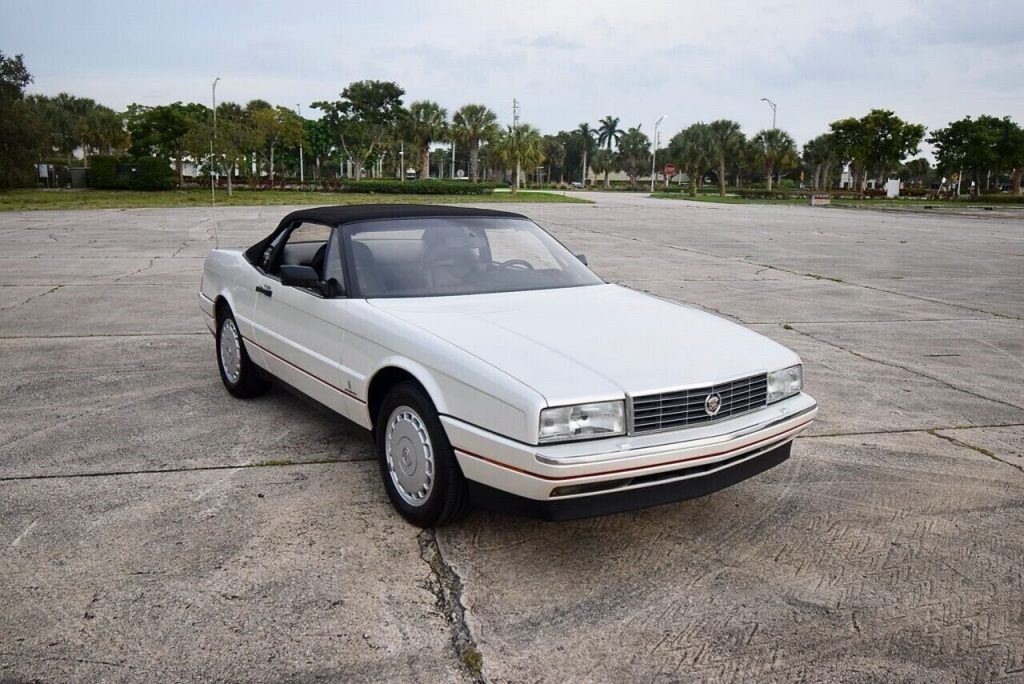 1991 Cadillac Allante Convertible 19k Miles Pearl White
